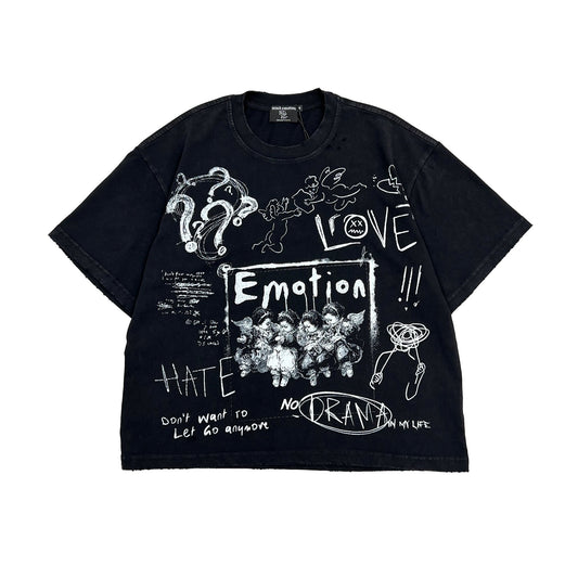 Black “Chaos” Tee