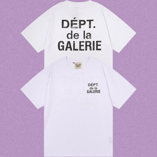 Gallery Dept. DÉPT. de la GALERIE Short Sleeve T-Shirt - White/Black